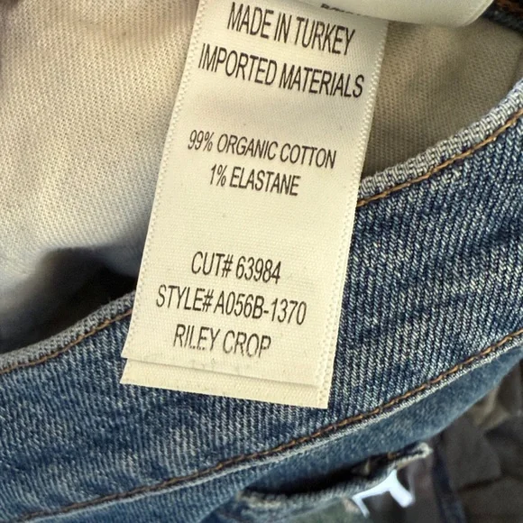 Agolde Blue Ankle & Cropped Jeans - Picture 4 of 9